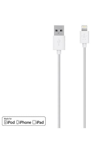Belkin Charge/Sync Apple Mfi Lightning Cable 3m - White