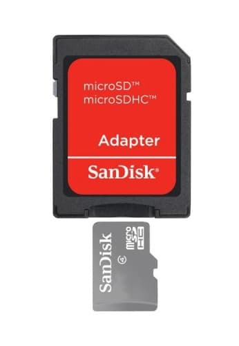 Sandisk Microsdhc 32gb Card Sd Adapter Class 4 Cdon