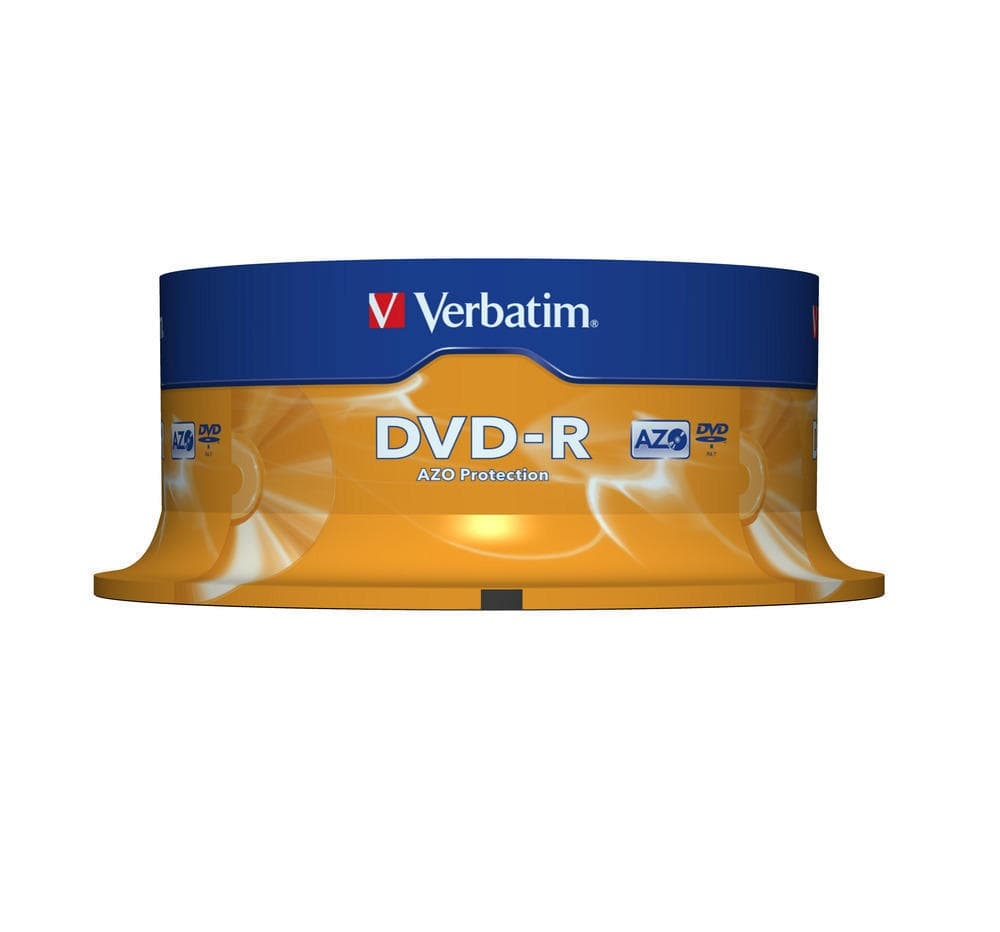 Verbatim DVD-R 4.7GB 16X 25-pack Spindel