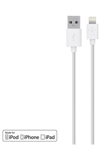 Belkin Charge/Sync Apple Mfi Lightning Cable 1,2m - White