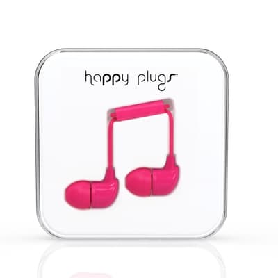 Happy Plugs In-Ear Cerise
