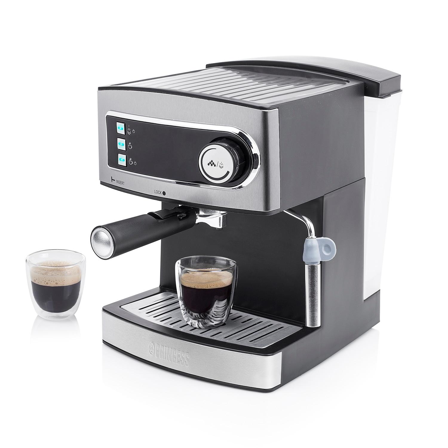 Princess Espressomaskin Manuell Rostfri