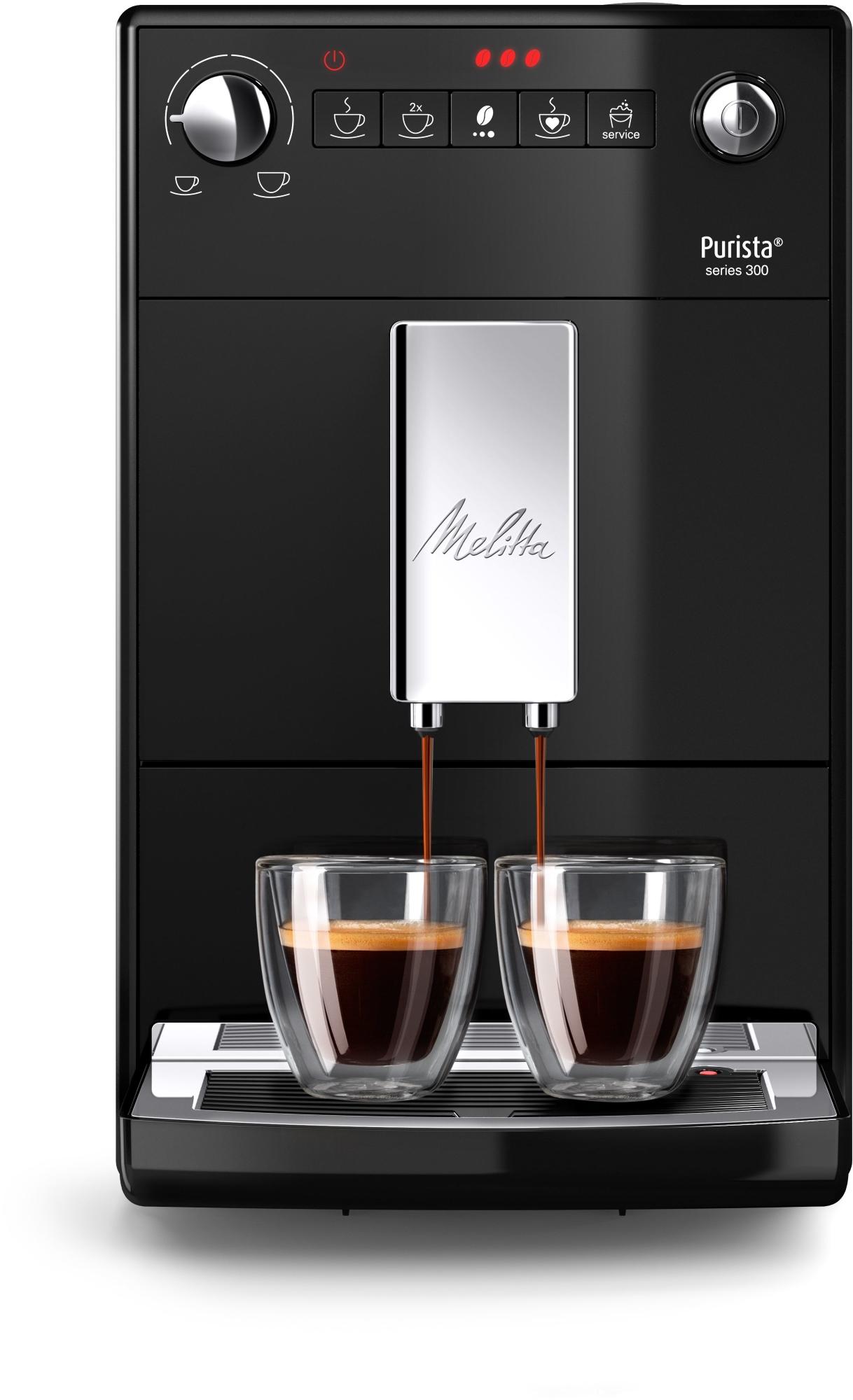 Melitta Purista Espressomaskin Svart