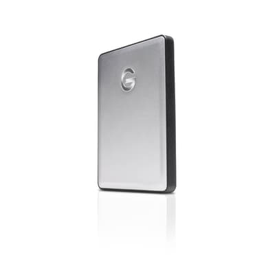 GTECH Bærbar HDD USB 3.0 2TB v3 Sølv