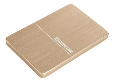 Freecom mHDD Mobile Drive Metal slim USB 3.0 2TB Gold