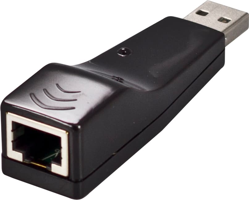 DELTACO USB 2.0 netværkskort, 10/100Mbps Ethernet, 1xRJ45, sort