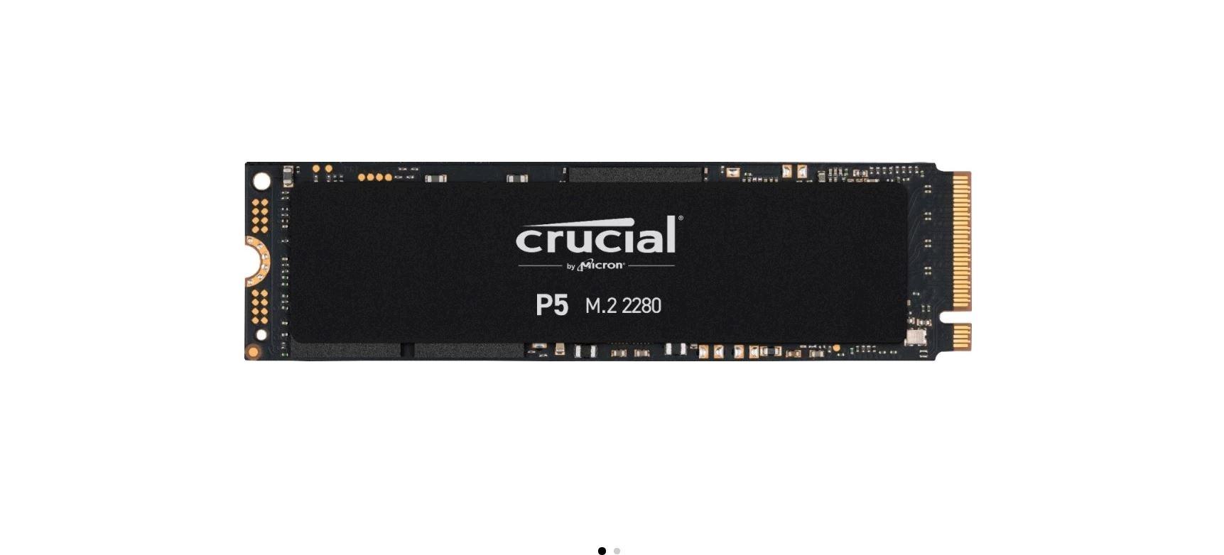 Crucial P5 250GB SSD M.2 NVMe