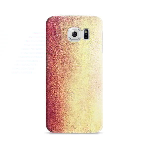 Skal till Samsung Galaxy S6 - Grunge texture - Röd