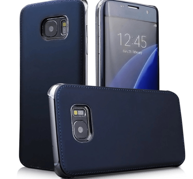 Samsung Galaxy S7 Edge - NKOBEE Stilrent Läderskal (ORIGINAL)
