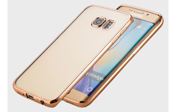 S6 Edge Silikonskal GRÅ