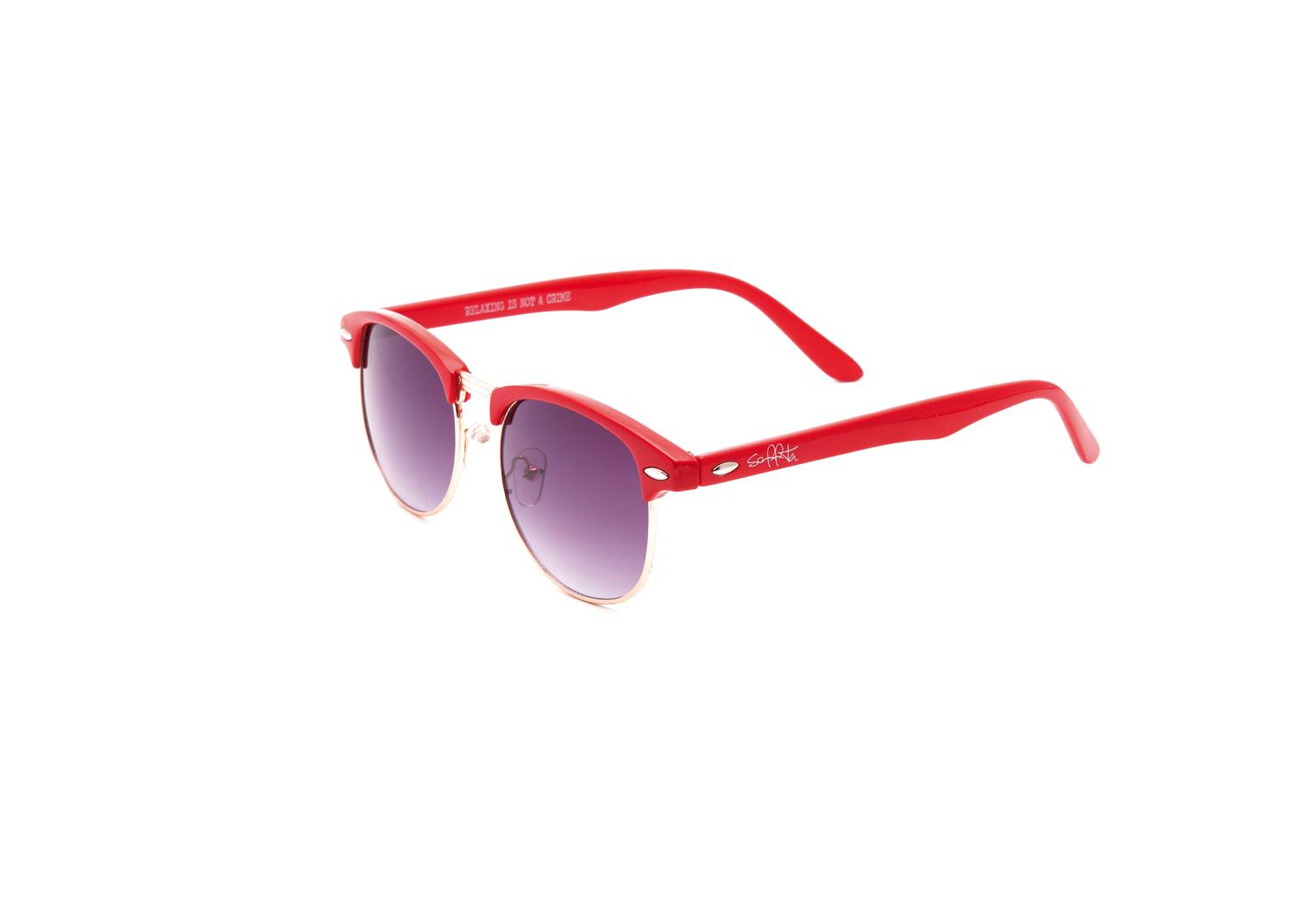 Solglasögon - 60`s Red