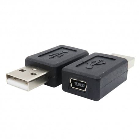 Adapter USB A Hane till USB B Mini Hona