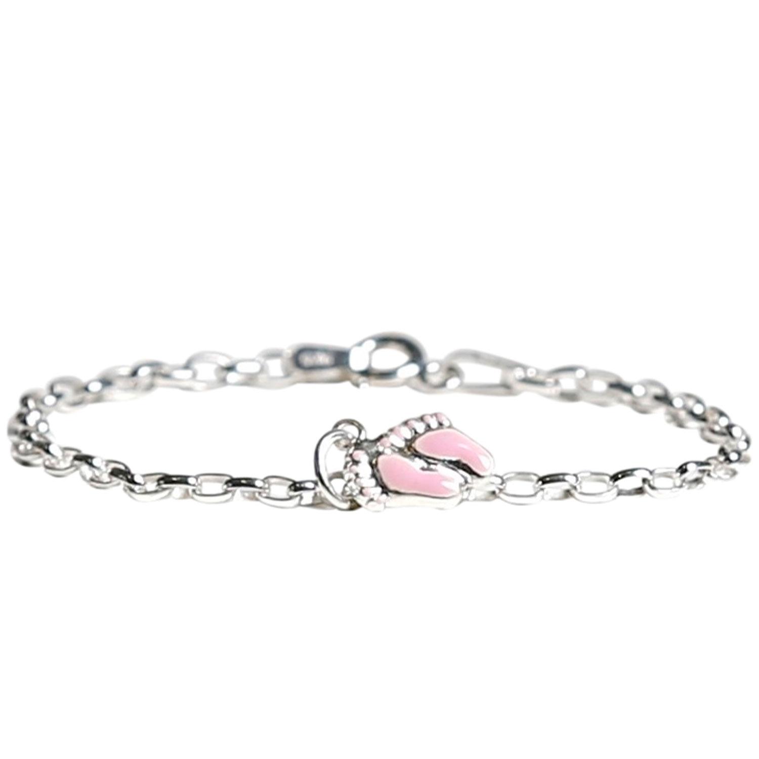Kalas, Armband med Rosa Fötter