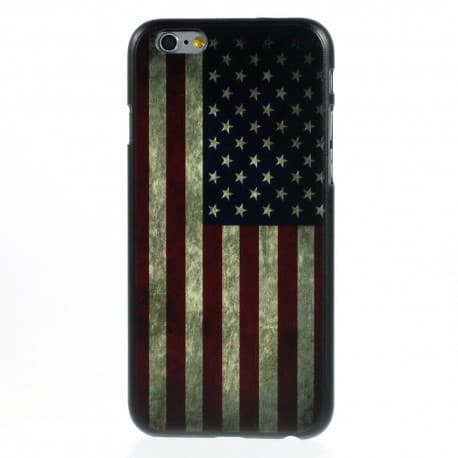 "Retro Usa" Tunt Hårt Skal till iPhone 6S / 6
