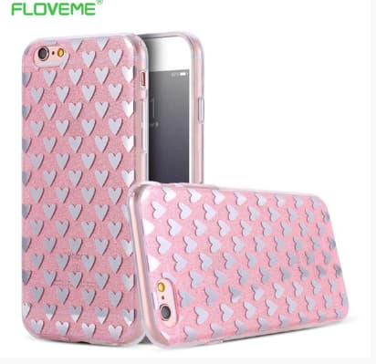6/6s + Crystalheart -SILVER-