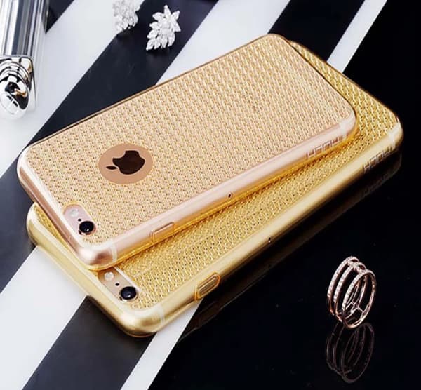iPhone 6/6S - Elegant silikonskal (SPARKLING STONES) Nyhet!