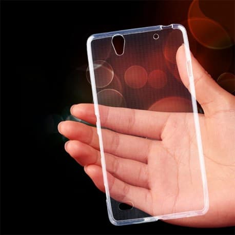 Silikone cover transparent Sony Xperia C4 (E5303)