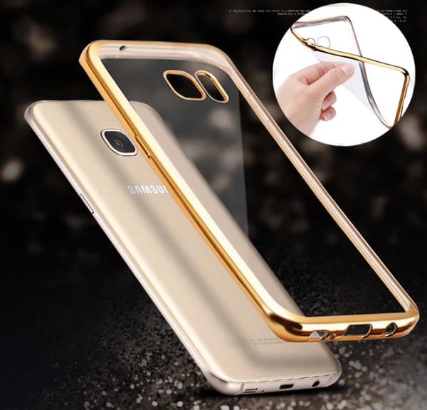 Samsung S7 silikonskal GRÅ