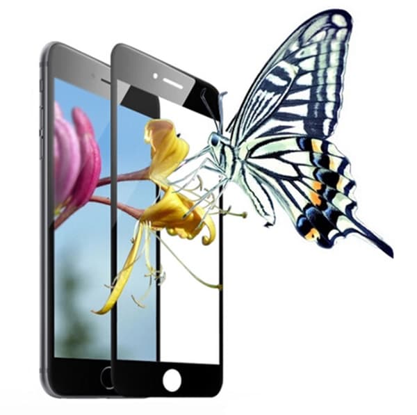 6 plus Silikonglas SVART