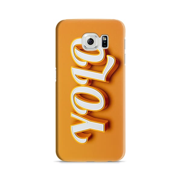 Skal till Samsung Galaxy S6 - Yolo - Orange