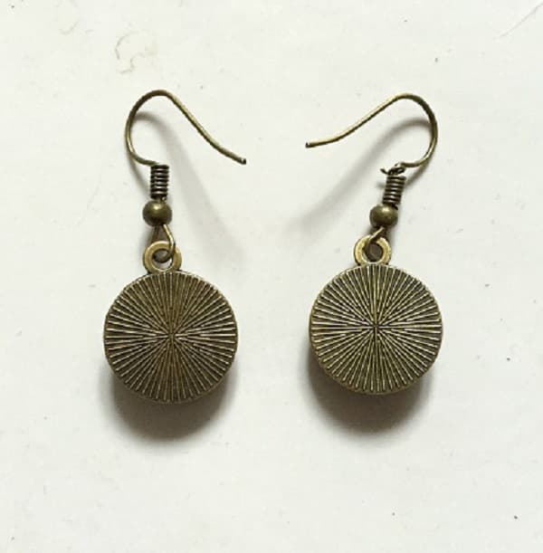 Earrings - Slytherin - Harry Potter - Bronze