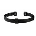 Sabona Magnetarmband Trio Cable Black/Black