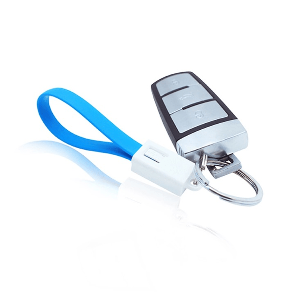 Praktisk Micro-USB Laddsladd/Datasync som Nyckelring från SYNTEX