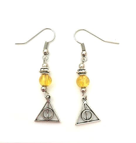 Earrings/Korvakorut - Deathly Hallows - Hufflepuff - Harry Potter