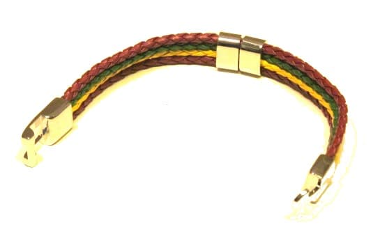 Läderarmband rasta