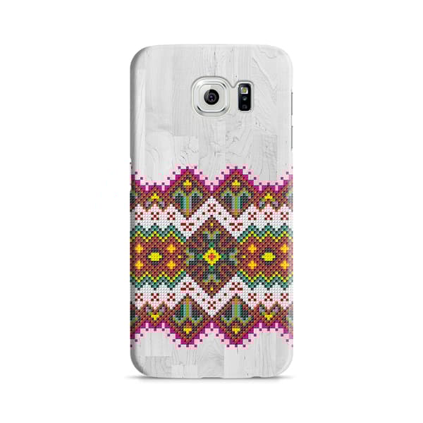 Skal till Samsung Galaxy S6 - Aztec Wood
