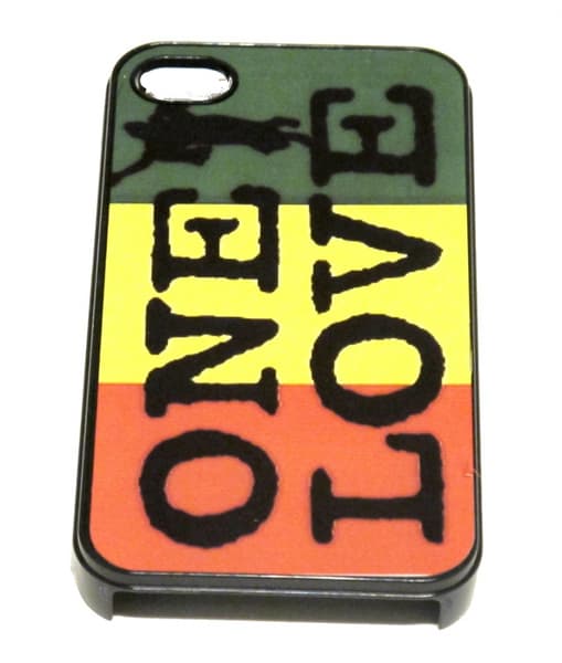 Mobilskal - One Love -Rasta Iphone 4/4S