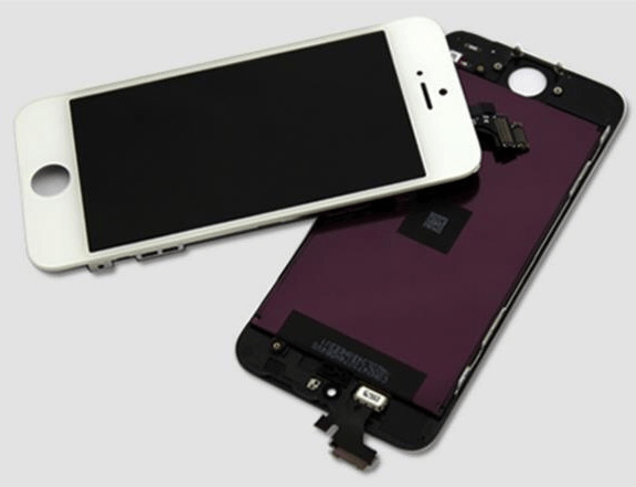 iPhone 5 LCD Display Skärm 3-Pack! VIT (AAA+ kvalitet)