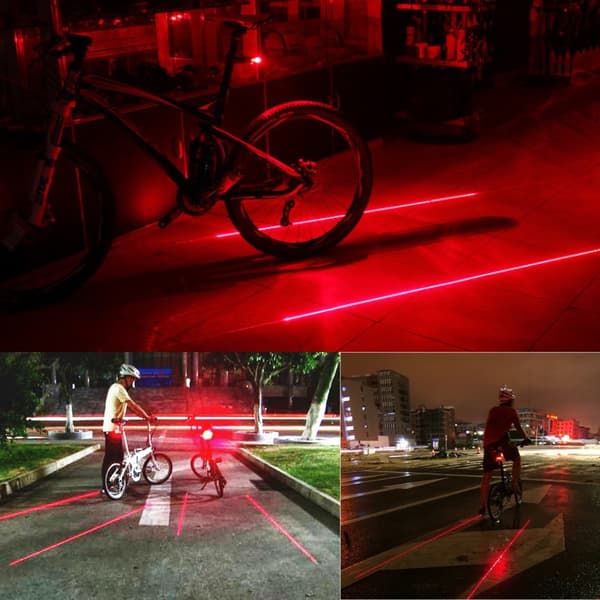 Baklyse LED Laser