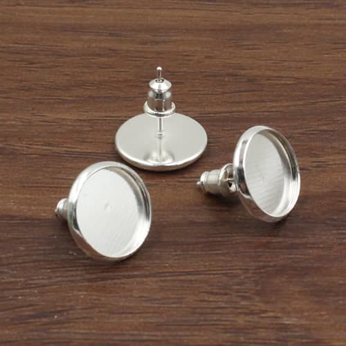 Earrings - Hufflepuff - Harry Potter - Studs - Silver