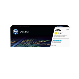 Color LaserJet 410X yellow toner cartridge, high capacity Color LaserJet 410X yellow toner cartridge, high capacity