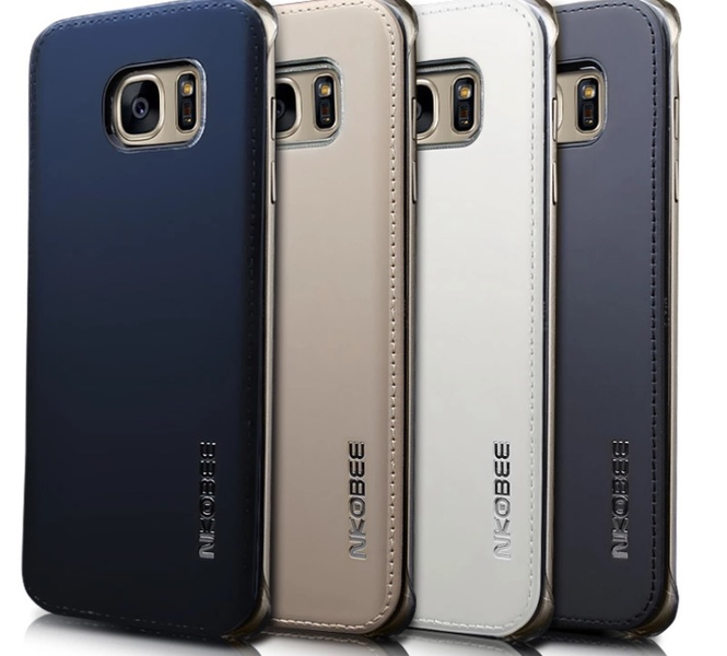 Samsung Galaxy S7 Edge - NKOBEE Stilrent Läderskal (ORIGINAL)