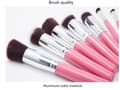 Miniatyrbild 6 av 6: KABUKI 10-delars Borstset ROSA
