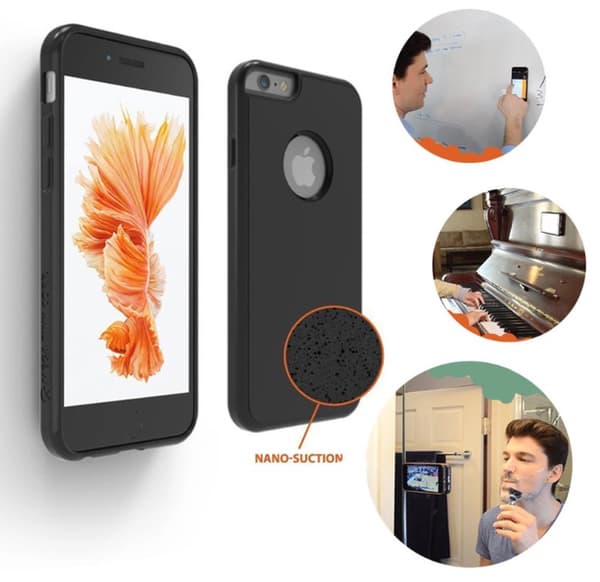 Praktiskt Anti-Gravity Silicon skal för iPhone 6/6S från FLOVEME