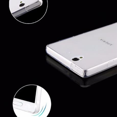 Silikonikotelo läpinäkyvä Sony Xperia Z (c6603)