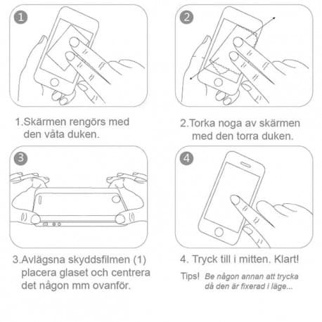 Herdet glass skjermbeskytter Samsung Galaxy Xcover 3 (SM-G388F)
