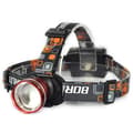 Miniatyrbild 1 av 2: Boruit RJ-2166 Zoombar Pannlampa 2000 Lumen AA-batterier