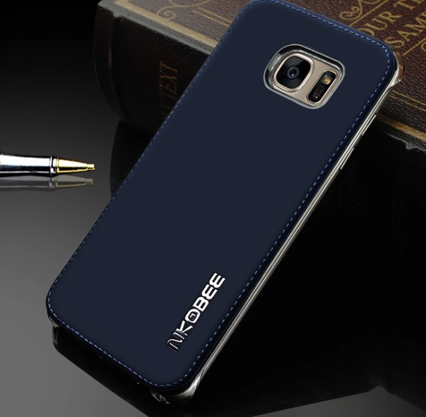 Samsung Galaxy S7 Edge - NKOBEE Stilrent Läderskal (ORIGINAL)