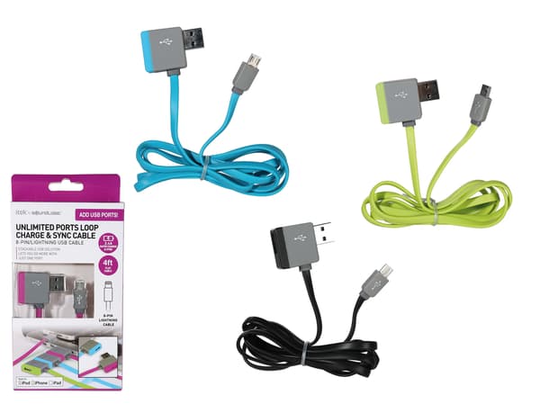 Kabel Loop SVART