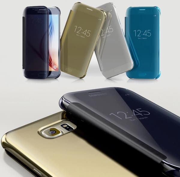 Samsung S6 Edge - LEMANS SmartTouch Fodral ORIGINAL (Auto-sleep)
