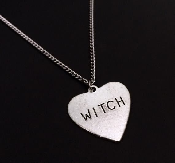 Halsband WITCH Wicca Pagan Occult Magi Magick