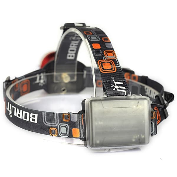 Boruit RJ-2166 Zoombar Pannlampa 2000 Lumen AA-batterier
