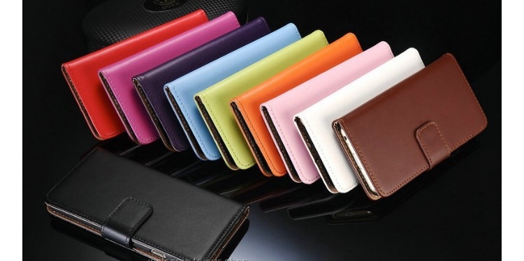 iPhone 6/6S Plus - Stilrent Plånboksfodral i Läder från TOMKAS Röd
