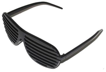 Shutter Shades Classic -Svart