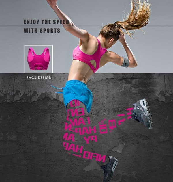 Sport-BH M -LILA-