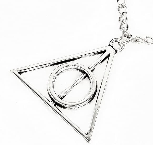 Halsband Deathly Hallows Dödsrelikerna Potter Rostfri Kedja